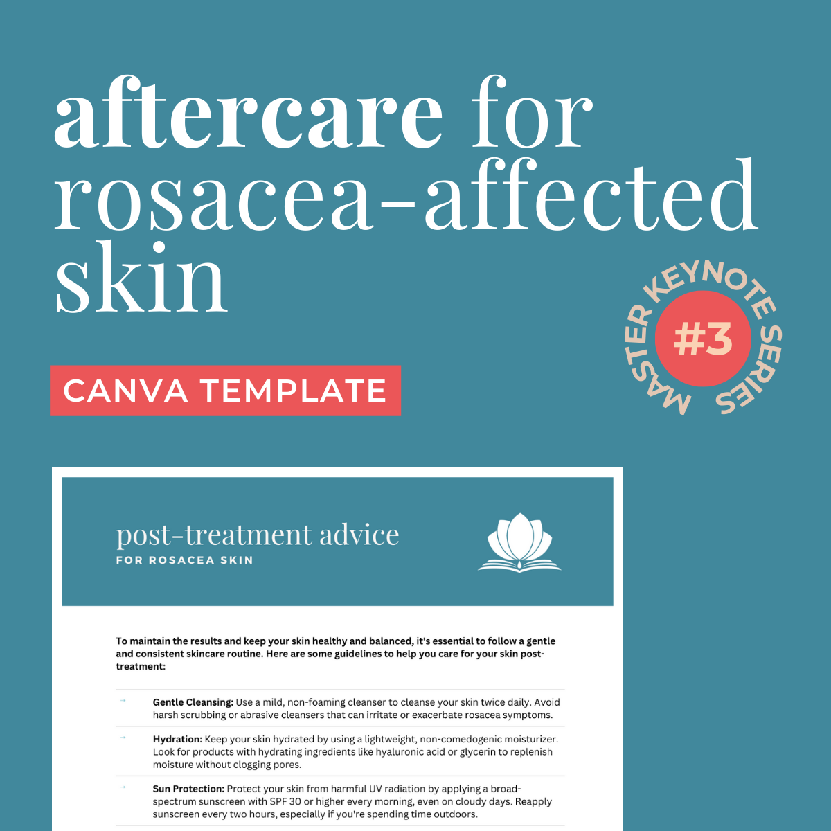 MKS003 – 'Understanding Rosacea' Resources